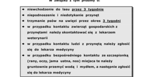 KOMUNIKAT POMORSKIEGO WOJEWÓDZKIEGO LEKARZA WETERYNARII